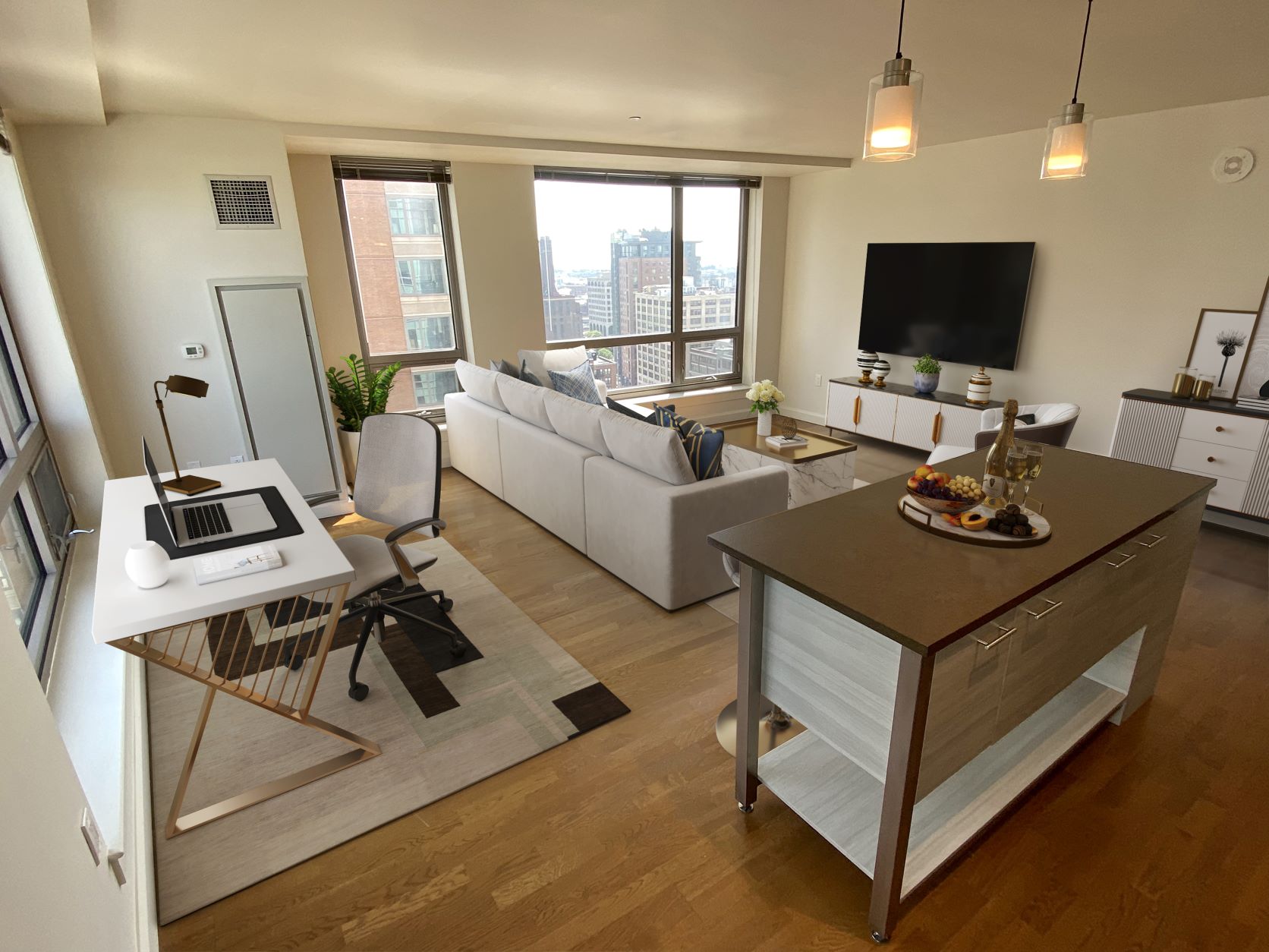 Photos of apartment on Exeter,Boston MA 02116